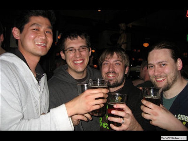 Eric Wu, Jonathan Schick, Dr. Clark-Foos, and Curt Dobbs at MPA (2011)