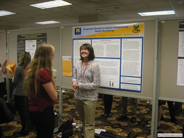 Katherine Pfannes at Midwestern Psychological Association, 2013
