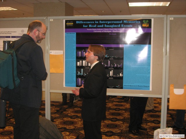 Theodore Bratton at the Midwestern Psychological Association Conference (2013)