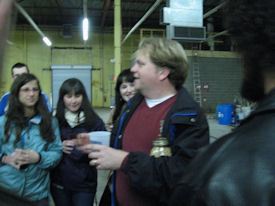 John Cochran, Owner and Co-Founder, led our tour