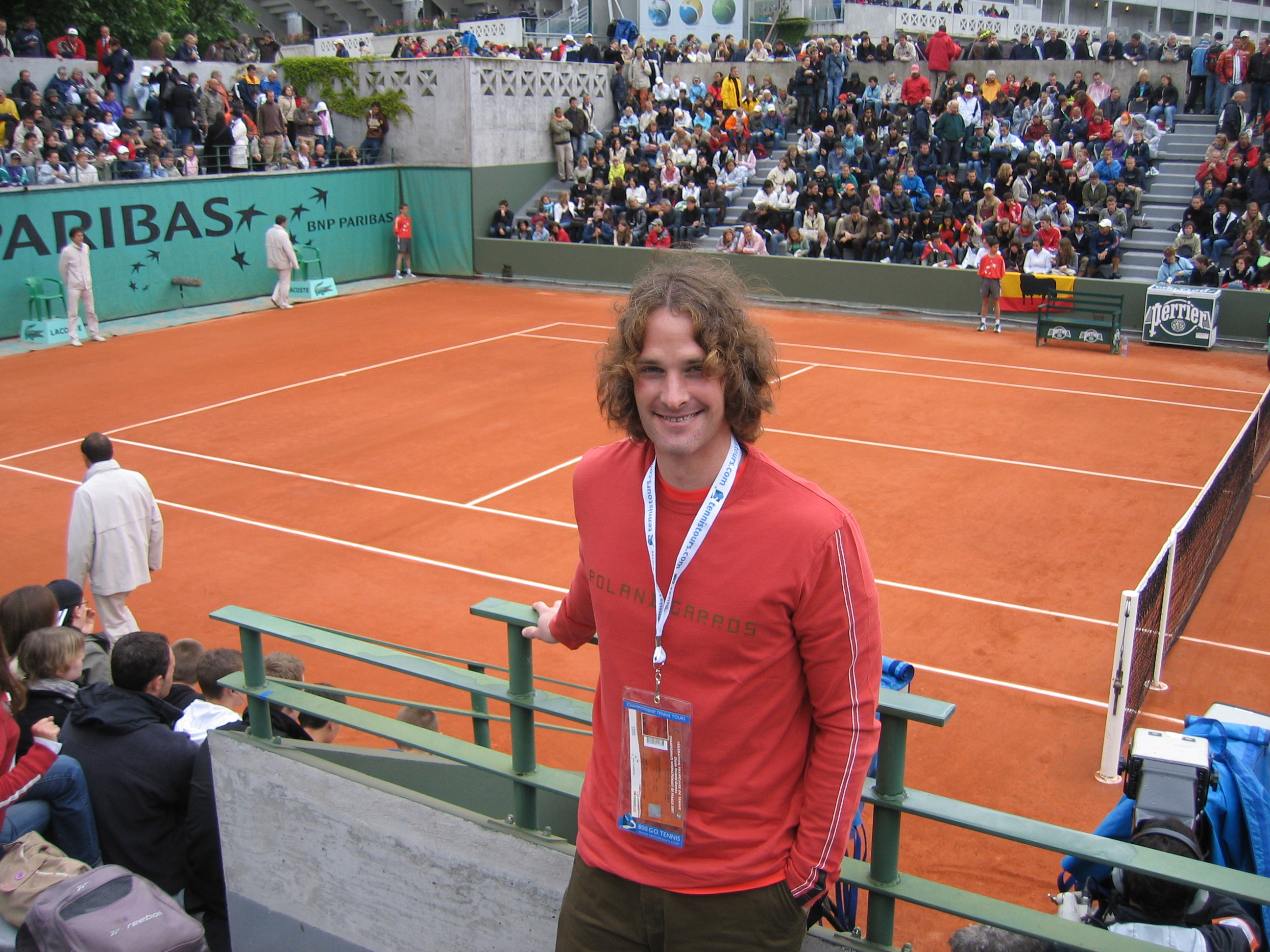 At the French Open