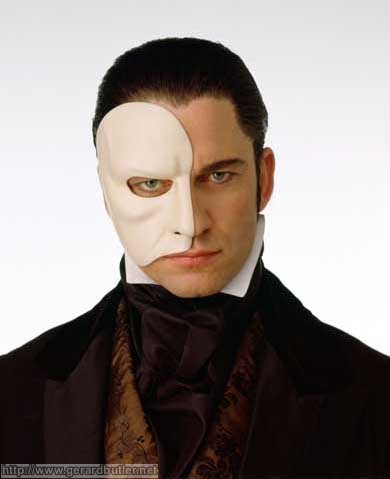 gerard butler phantom mask