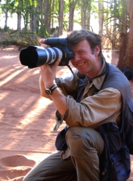 Cyril Ruoso with Camera